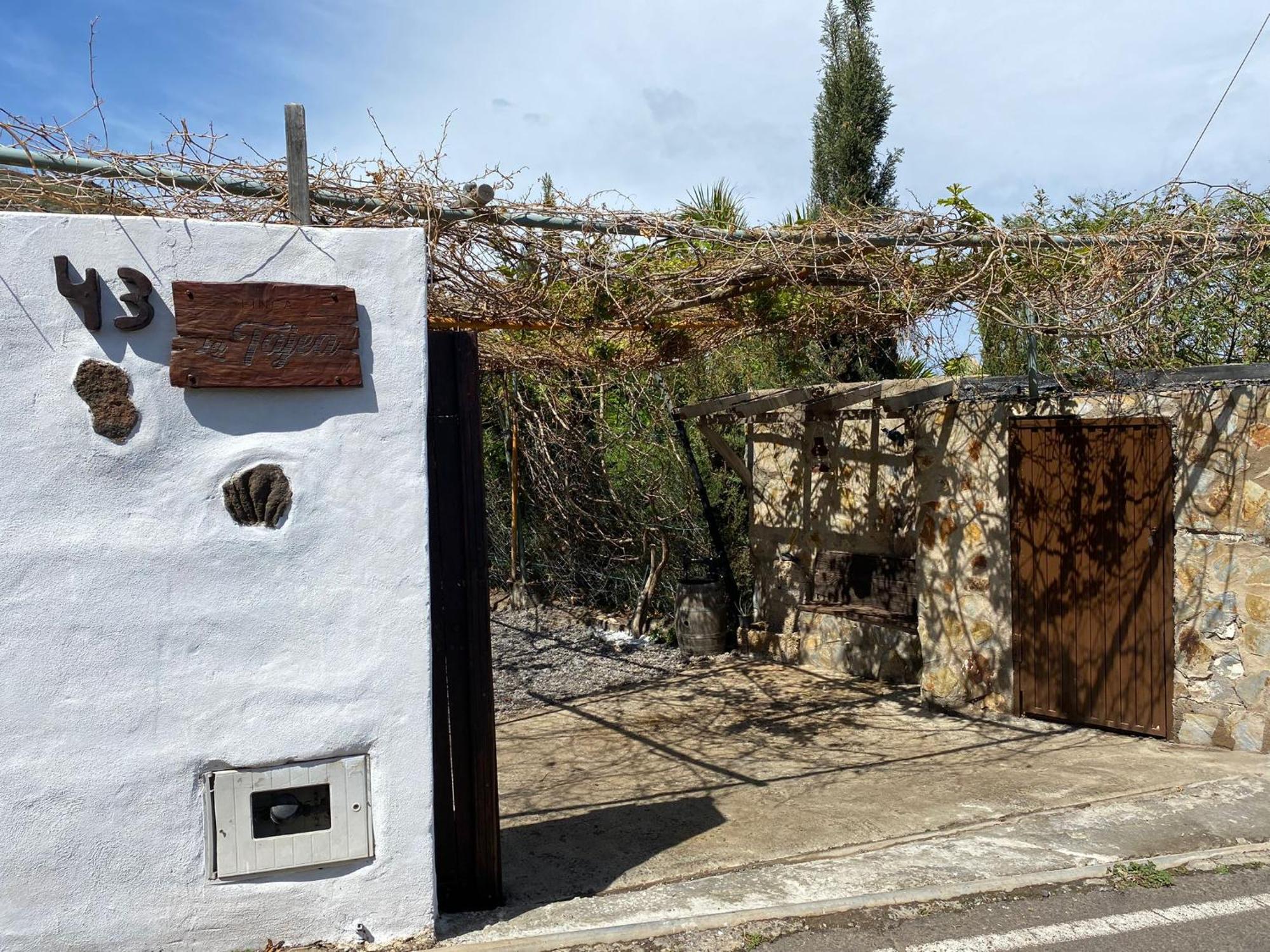 Finca La Tajea Santa Cruz de Tenerife Zewnętrze zdjęcie